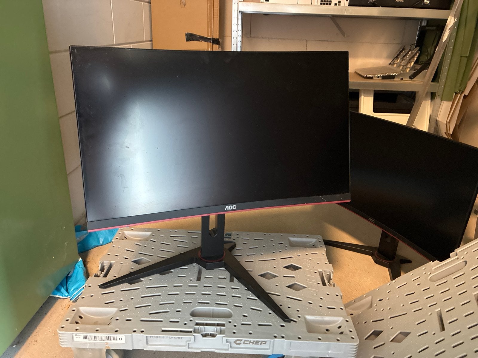 24" AOC Curved Monitor 144 Hz - Lichte beschadiging, Ophalen, Gebruikt, 101 t/m 150 Hz, Curved