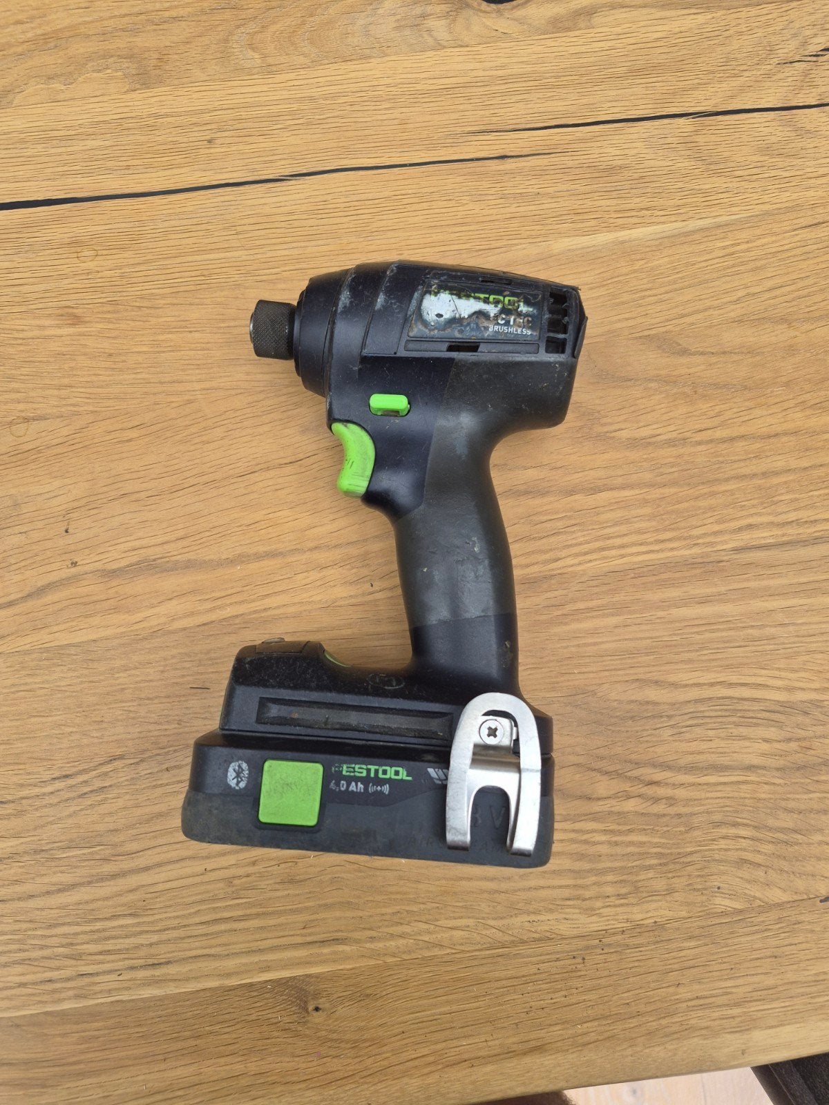 Festool TID 18 + accu 4.0 ah, Doe-het-zelf en Verbouw, Ophalen of Verzenden, Gebruikt, Boor- en Schroefmachine