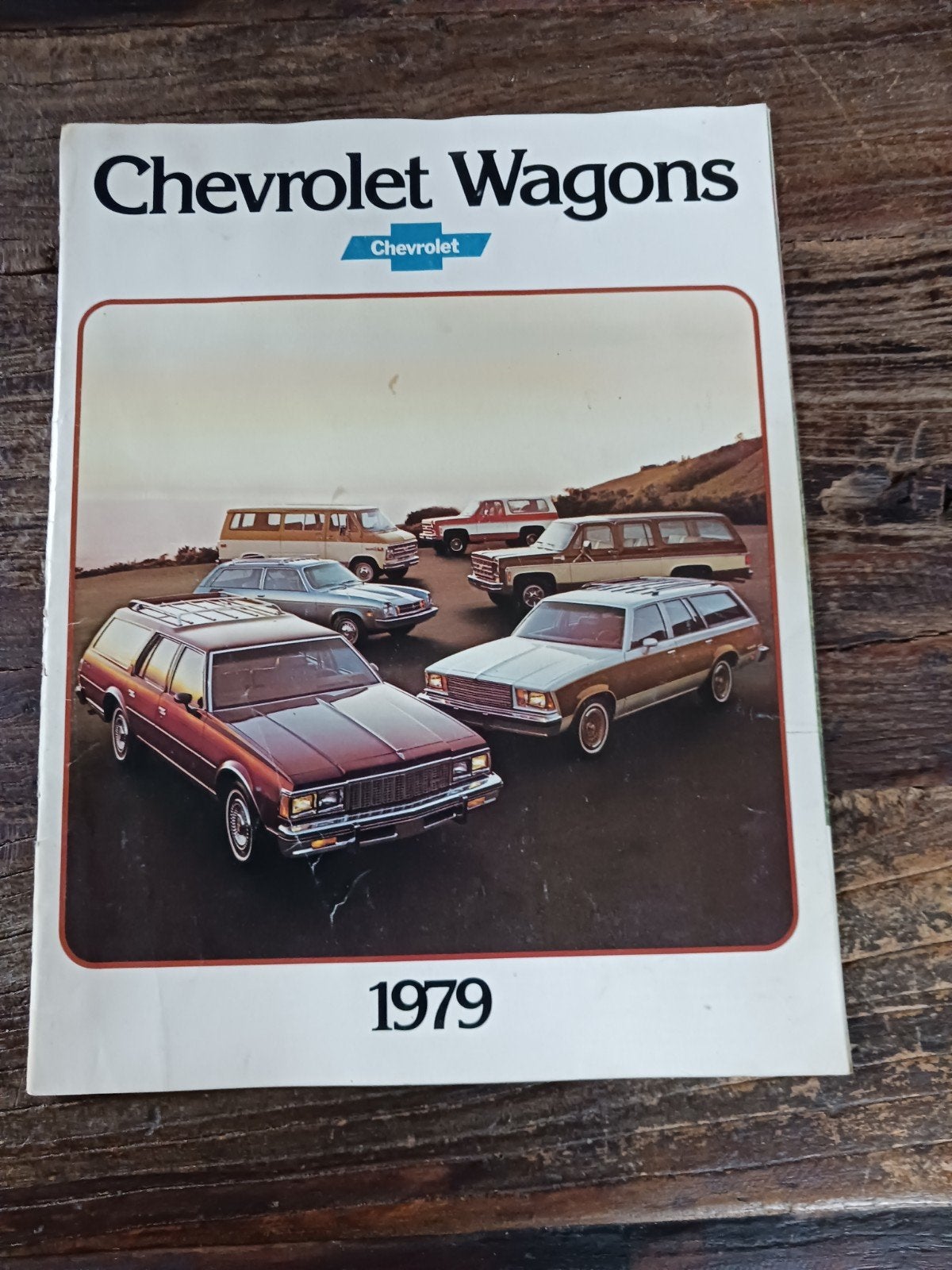 Chevrolet Wagons folder 1979, Ophalen of Verzenden, Gelezen, Chevrolet