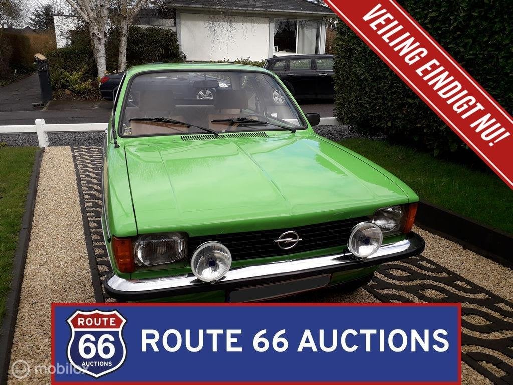 Opel Kadett C 1.2 S | 1978 | Route 66 Auctions, Auto's, Overige carrosserieën, Zwart, Bedrijf, Opel