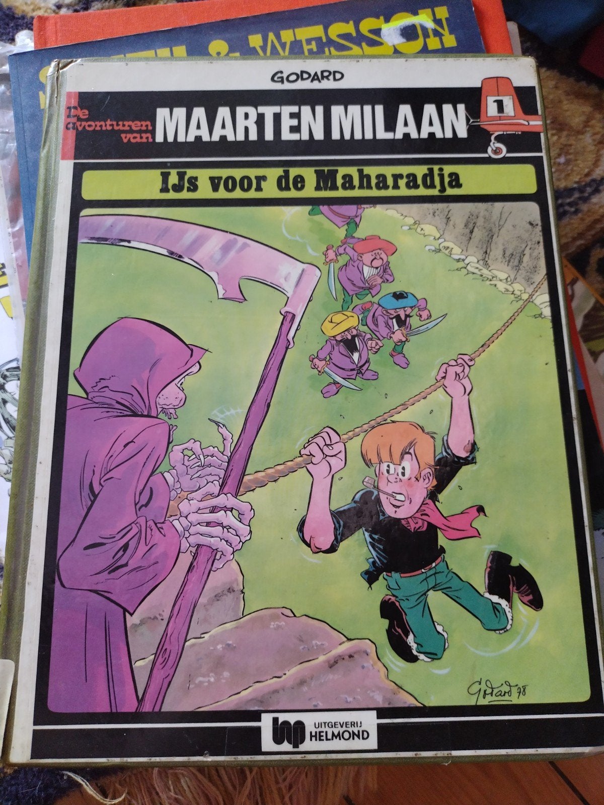 Ijs voor de maharadja, Boeken, Stripboeken, Gelezen, Eén stripboek, Ophalen of Verzenden