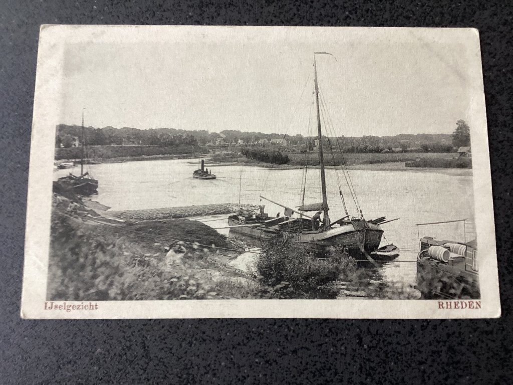 Rheden.  Schepen., Ophalen of Verzenden, Voor 1920, Ongelopen, Gelderland