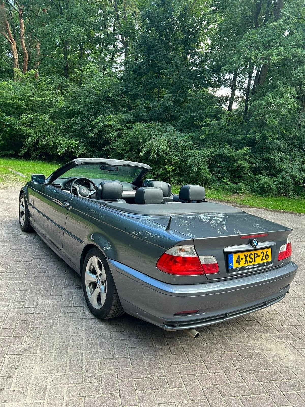 BMW 3-Serie 2.0 CI 318 Cabrio 2002 Grijs, Auto's, 13 km/l, Achterwielaandrijving, 680 kg, Cabriolet