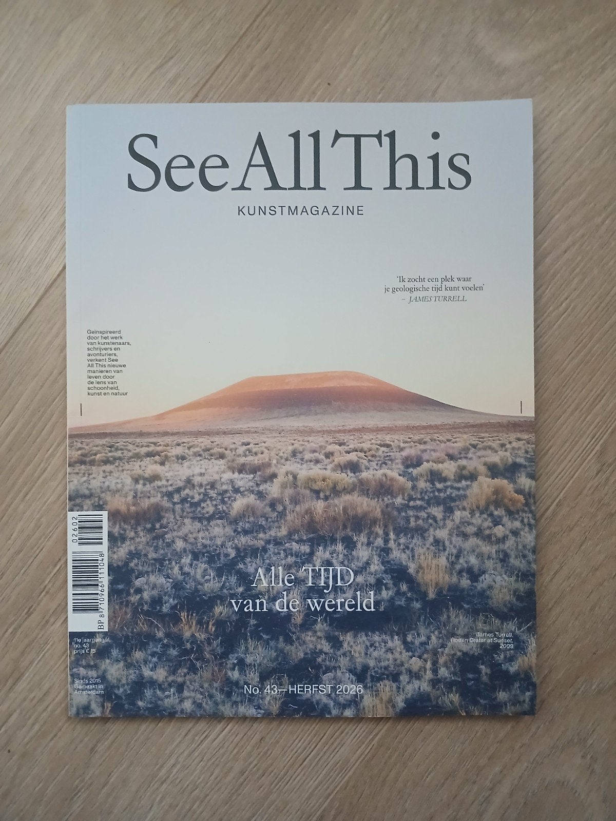 See All This Kunstmagazine - No. 43 Herfst 2026, Ophalen of Verzenden, Nieuw, Overige typen