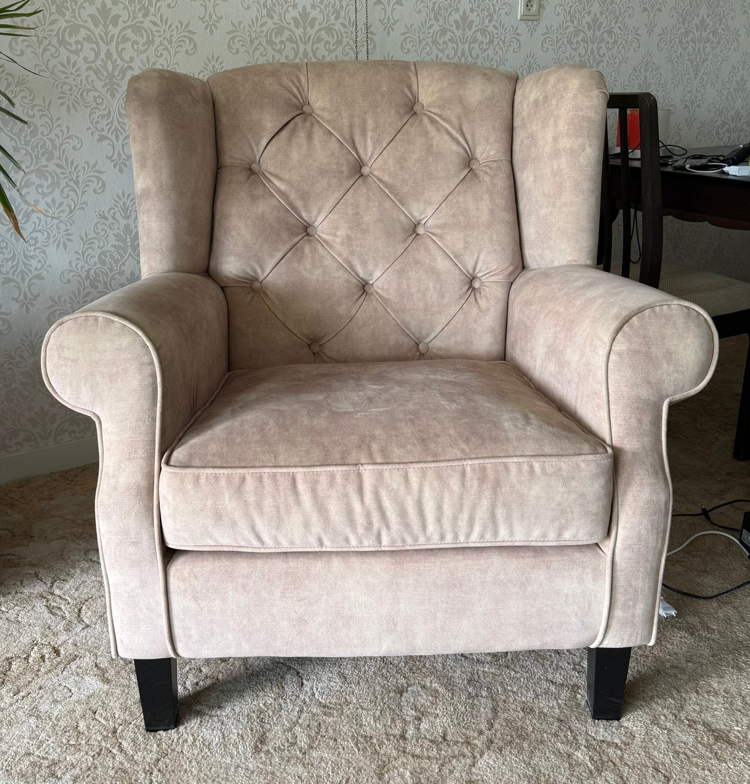 Nog een hele mooie fauteuil., Huis en Inrichting, Ophalen, Zo goed als nieuw, 75 tot 100 cm, 50 tot 75 cm