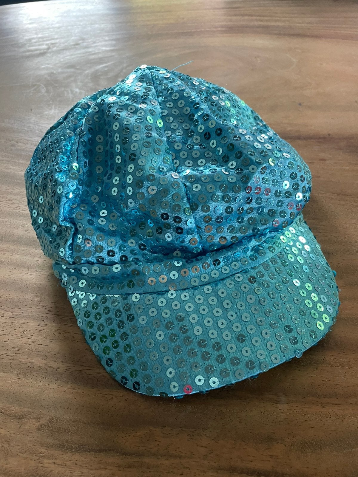 Glitter disco petje blauw, Kinderen en Baby's, Ophalen of Verzenden, Meisje