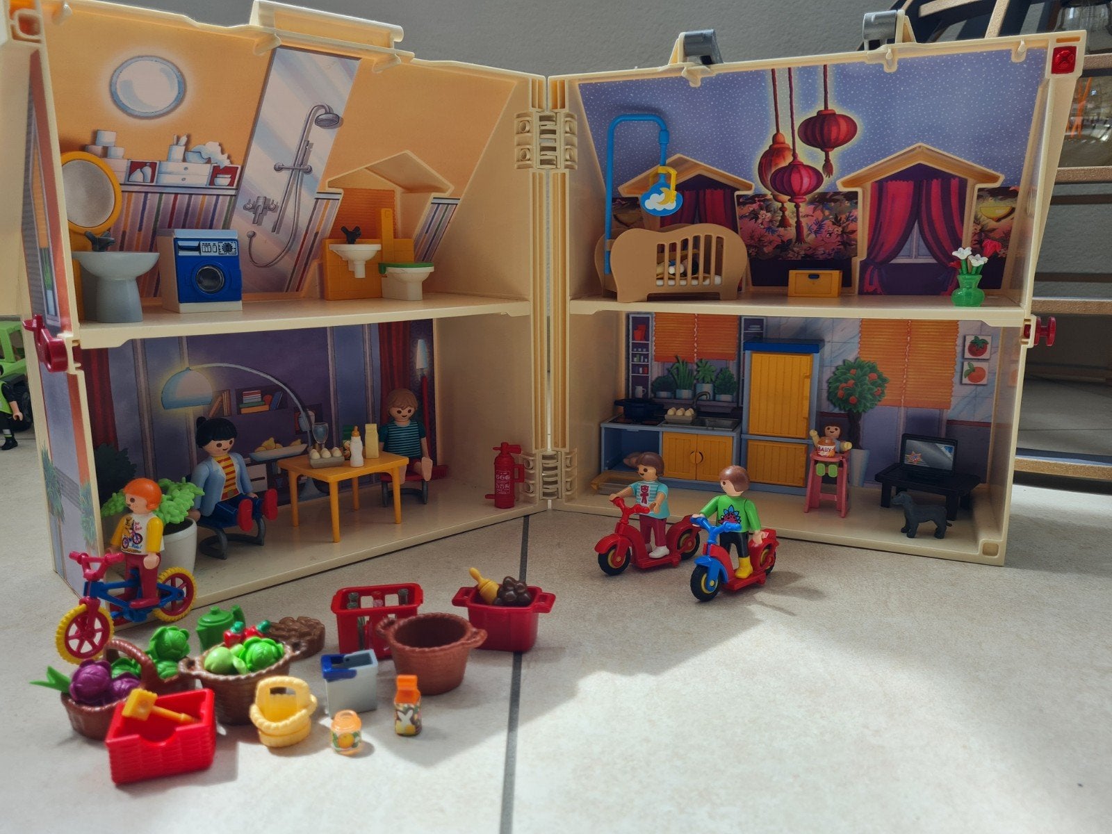 Playmobil meeneemhuis, Ophalen, Toebehoren