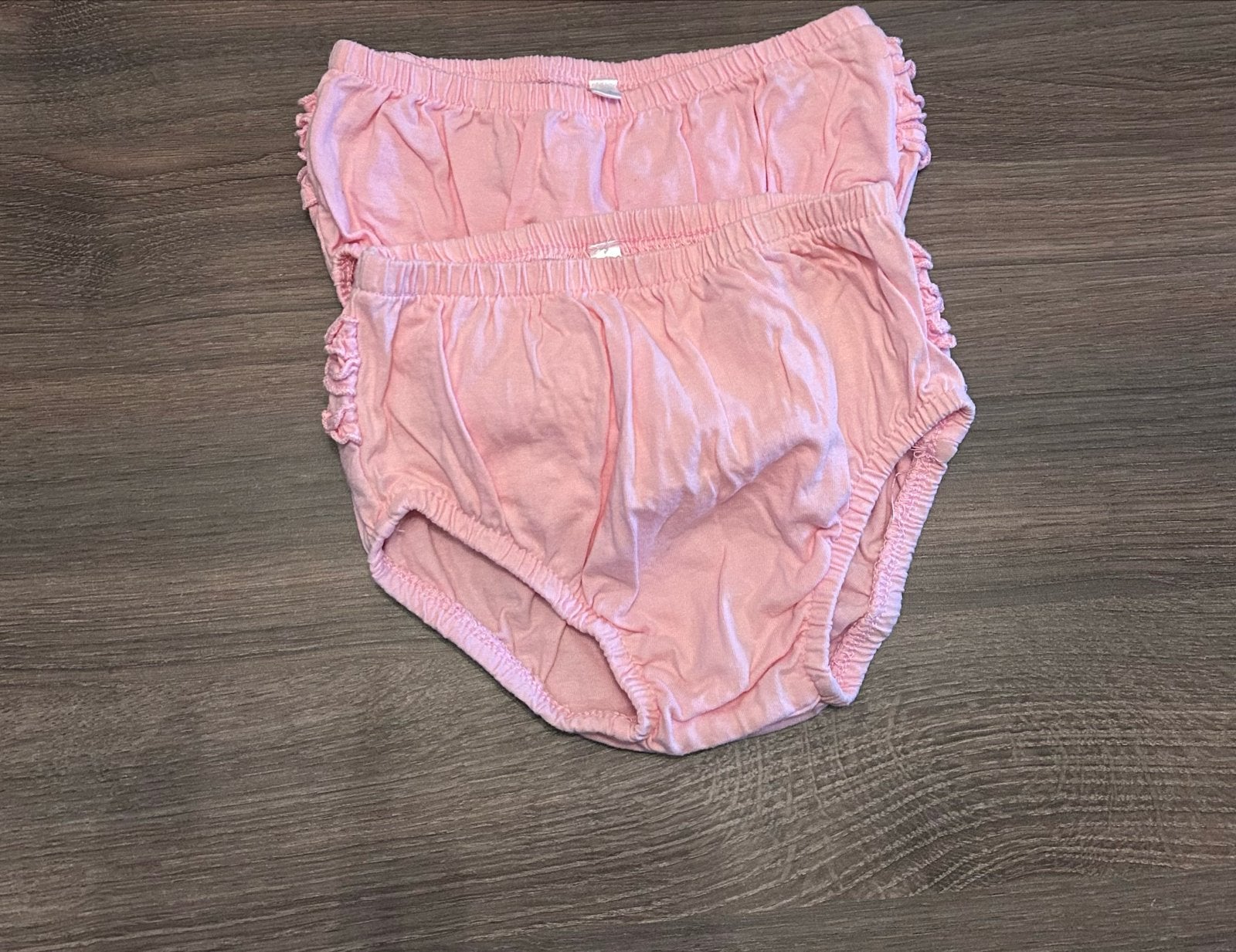 Roze babybroekjes met ruches - bloomers - maat 68, Kinderen en Baby's, Babykleding | Maat 68, Ophalen of Verzenden, Gebruikt, Meisje