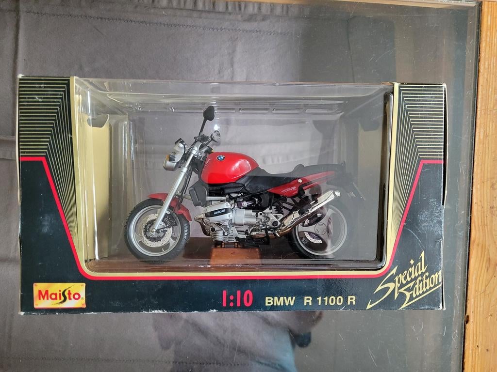 Maisto Special Edition BMW R 1100 R Schaalmodel 1:10, Hobby en Vrije tijd, Ophalen of Verzenden, Nieuw, Motor
