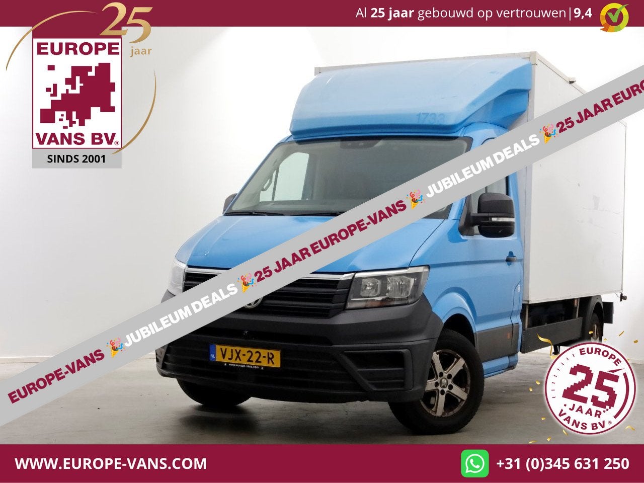 Volkswagen Crafter 35 2.0 TDI E6 Bakwagen met achterdeuren 2, Voorwielaandrijving, 4 cilinders, 2500 kg, Bedrijf