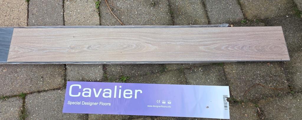 PVC vloer Oak Grey +/- 13m2, Ophalen, Kunststof, 50 tot 150 cm, Overige typen