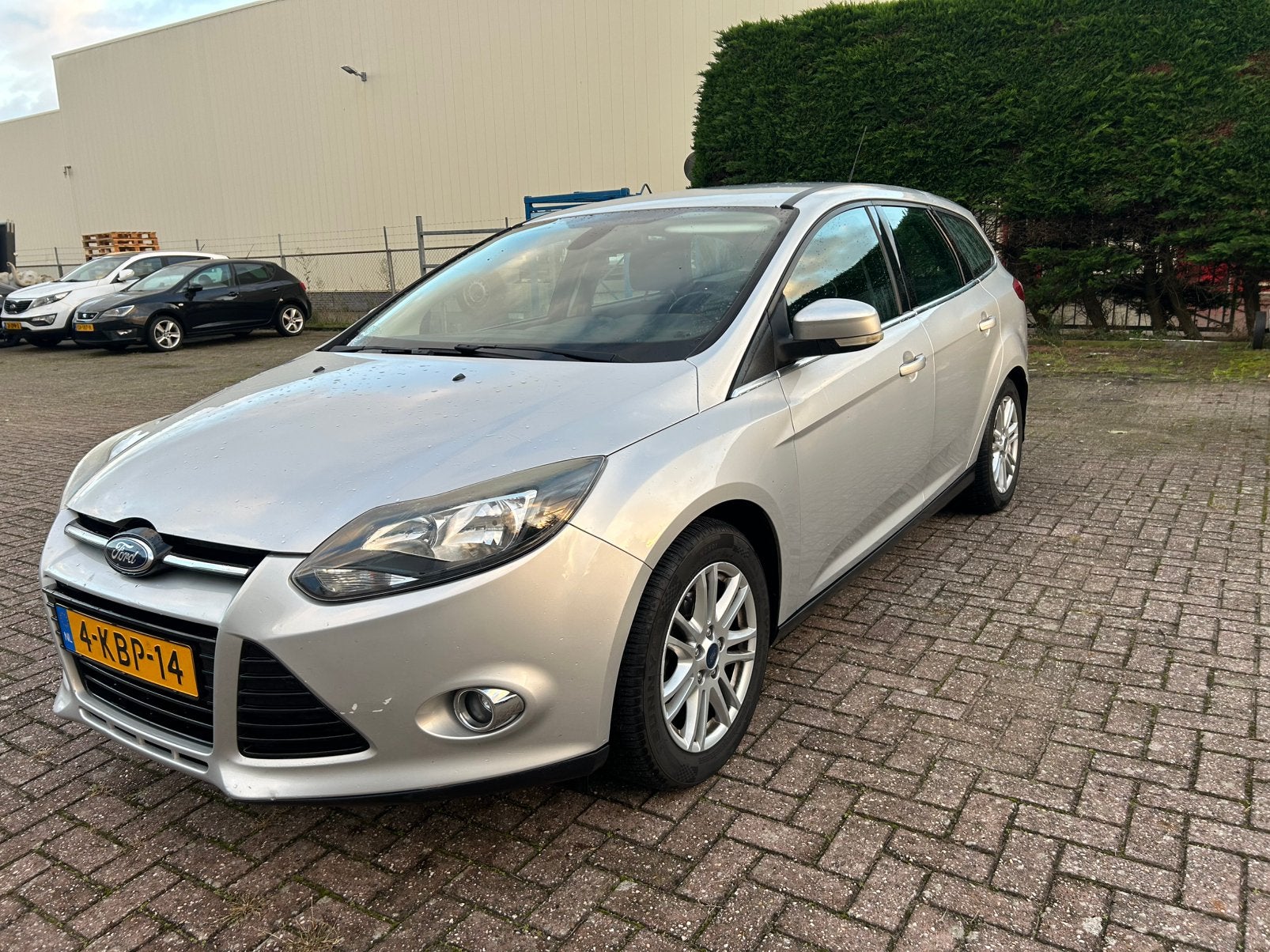 Ford Focus 1.0 Ecoboost 92KW Wagon 2013 Grijs, Auto diversen, Ophalen, Stationwagon, Handgeschakeld, Ford