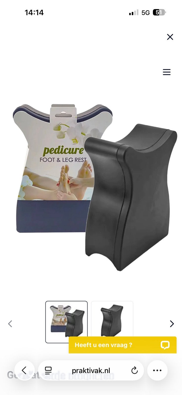 Voetseun pedicure, Ophalen of Verzenden, Zo goed als nieuw