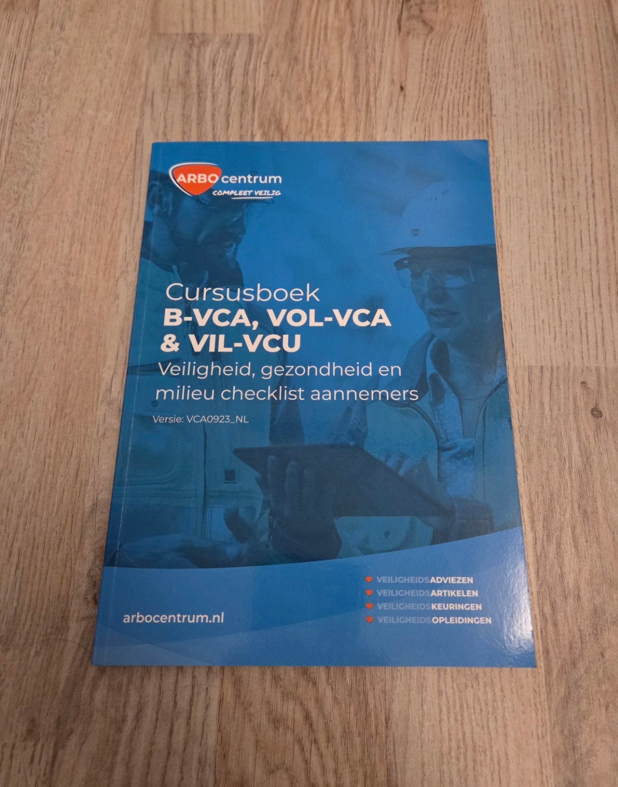 ARBO Centrum Cursus boek, Ophalen