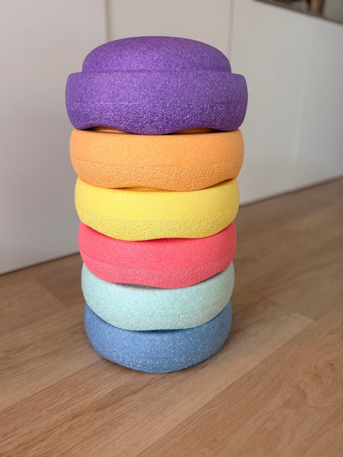 6 Stapelstenen in diverse kleuren, Ophalen, Zo goed als nieuw, Overige typen