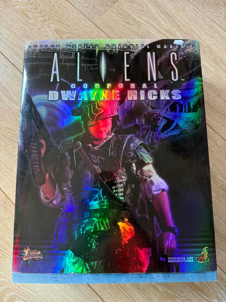 Aliens Dwayne Hicks hot toys 1:6 figure RARE, Ophalen of Verzenden, Zo goed als nieuw, Film, Beeldje, Replica of Model