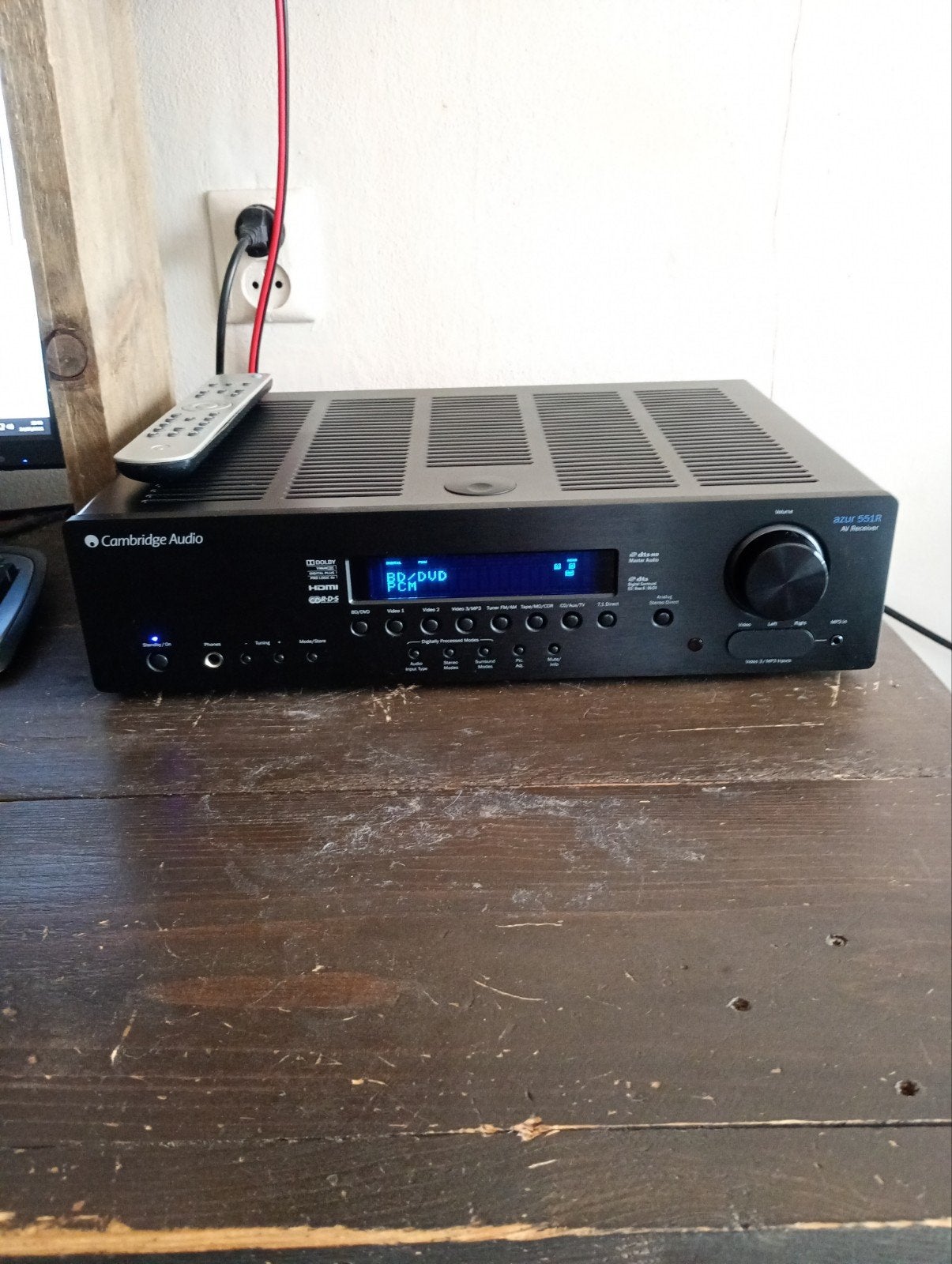 Cambridge Audio Azur 551R met remote en mic.Ringkerntrafo!, Overige merken, Gebruikt, Verzenden, 120 watt of meer
