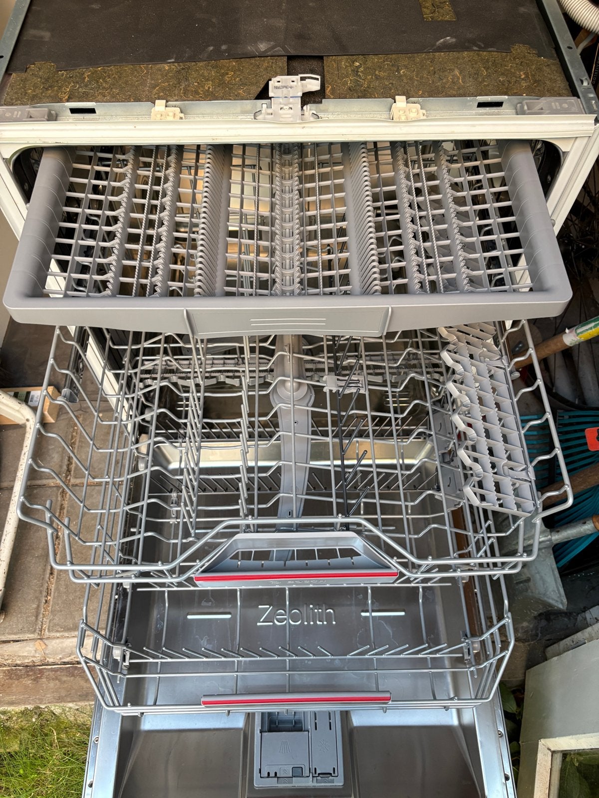 Bosch SMV68PX01N/46 vaatwasser met nieuwe korven, Ophalen, Gebruikt, 60 cm of meer, Eco programma