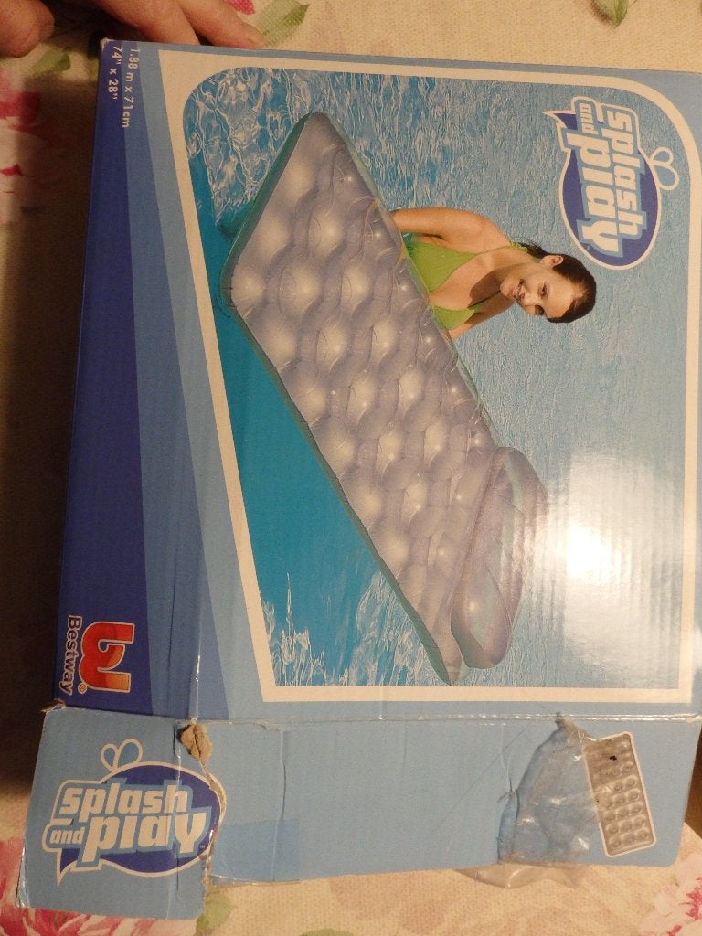Luchtbed voor op het water, nieuw, Caravans en Kamperen, Luchtbedden, Ophalen of Verzenden, Nieuw, 1-persoons
