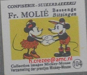 zoek prentjes Disney Mickey Mouse collectie Francois Molié, Boeken, Ophalen of Verzenden, Gelezen, Walt Disney, Plaatjesalbum