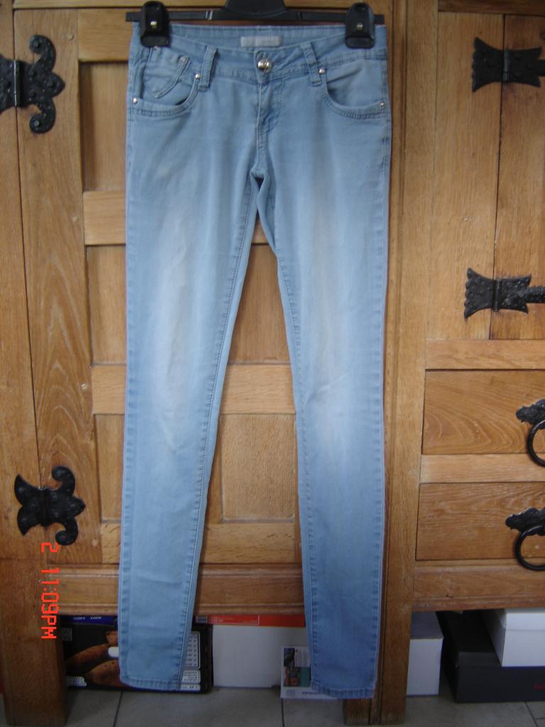 spijkerbroek goodies maat 36, Ophalen of Verzenden, Zo goed als nieuw, Blauw, W28 - W29 (confectie 36)