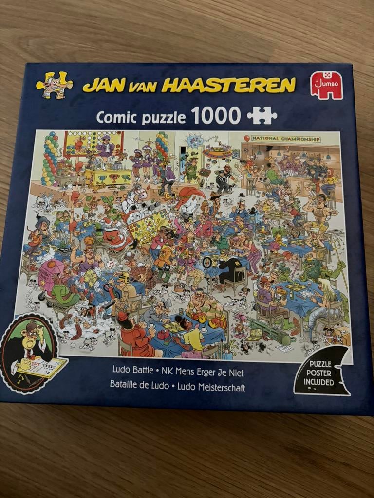 Jan van Haasteren, Hobby en Vrije tijd, Denksport en Puzzels, Ophalen, Meer dan 1500 stukjes, Gebruikt, Legpuzzel