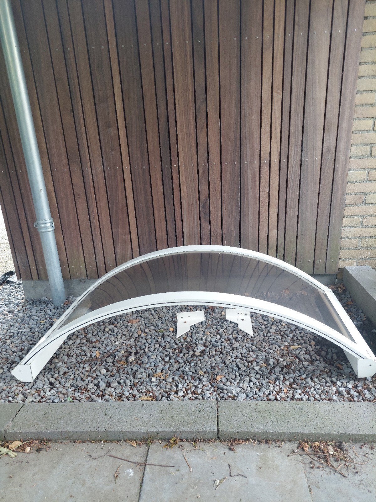 Deur   luifel  aluminium, Doe-het-zelf en Verbouw, Kozijnen en Schuifpuien, Ophalen, Aluminium, 75 tot 150 cm, Raamkozijn