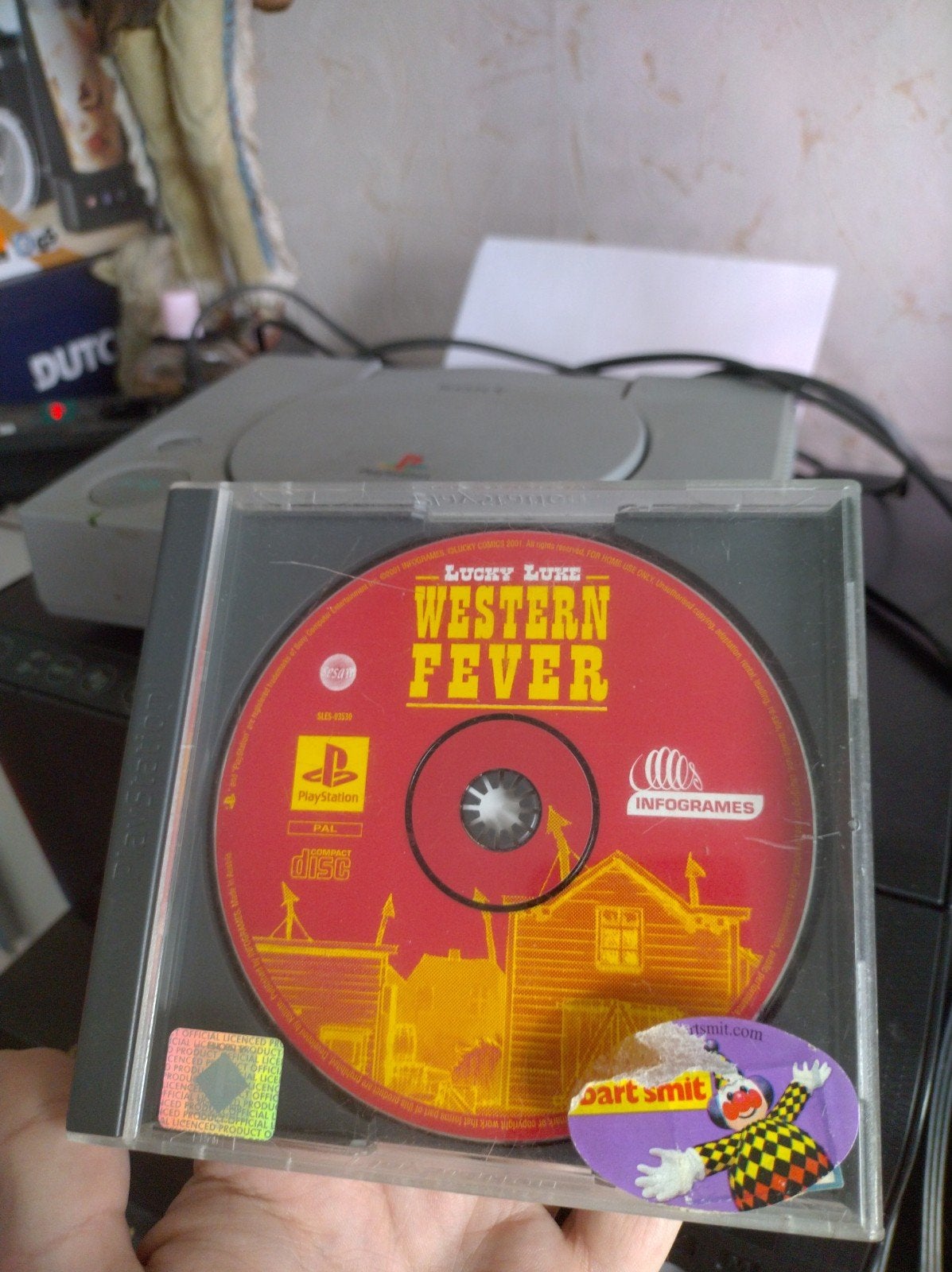 Lucky Luke Western Fever (PlayStation 1) - Zonder boekje/cov, Ophalen of Verzenden