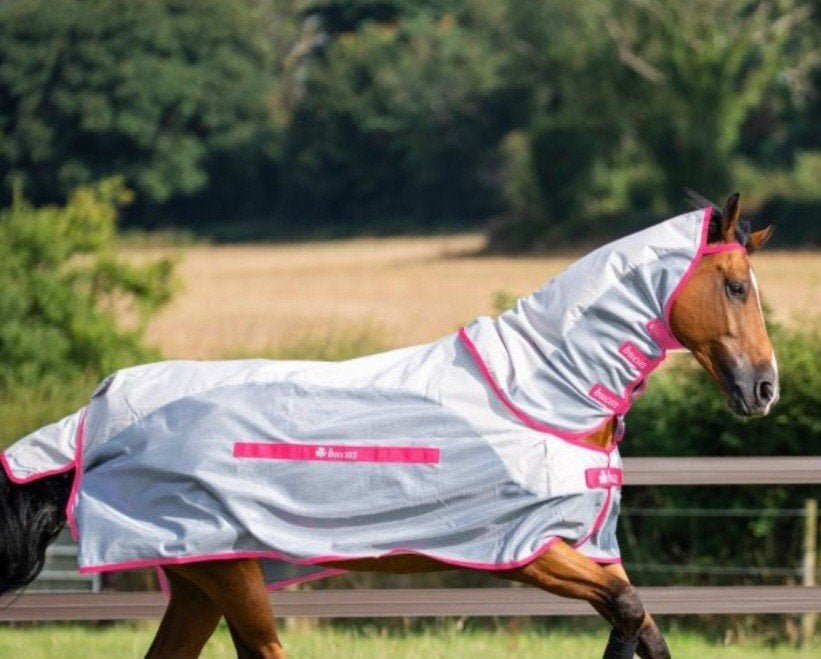 Nieuw Bucas Buzz-Off Rain Rug & Neck, 0g _ 4'3, Bucas, 0 g, Nieuw, Ophalen of Verzenden