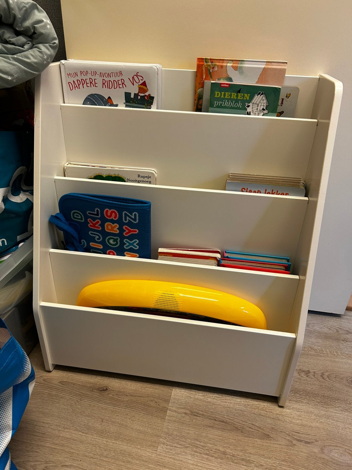 Kinder boekenrek, Huis en Inrichting, Kasten | Boekenkasten, Ophalen, 50 tot 100 cm, Zo goed als nieuw, Minder dan 100 cm