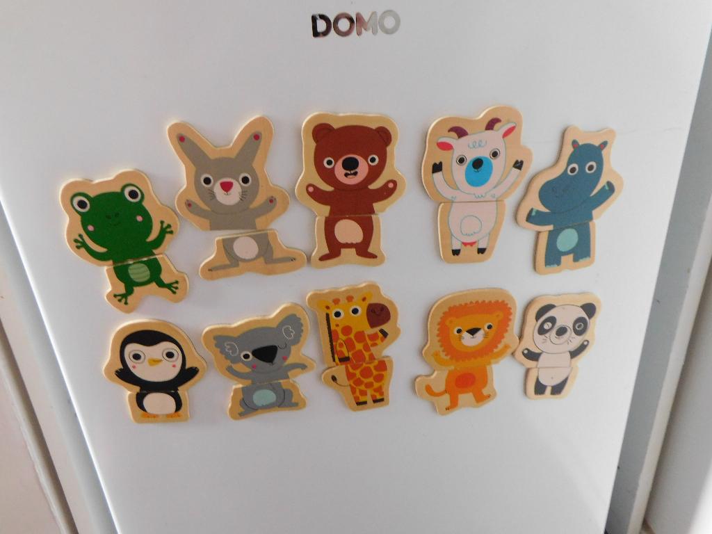 magneetdiertjes van Djeco, Ophalen, 10 tot 50 stukjes, Gebruikt