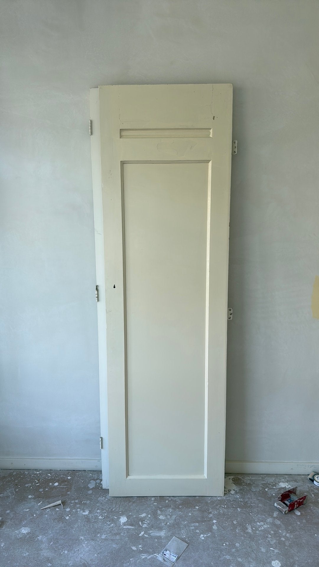 Originele jaren 30 en suite kastdeuren, Doe-het-zelf en Verbouw, Deuren en Horren, Ophalen, Zo goed als nieuw, Binnendeur, 200 tot 215 cm