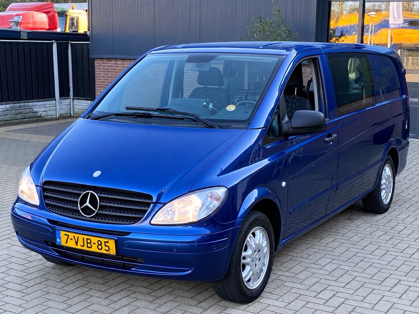 Mercedes-Benz Vito 111 CDI 320 Lang luxe ROLSTOELBUS WELZORG, Automaat, Gebruikt, 4 cilinders, Blauw
