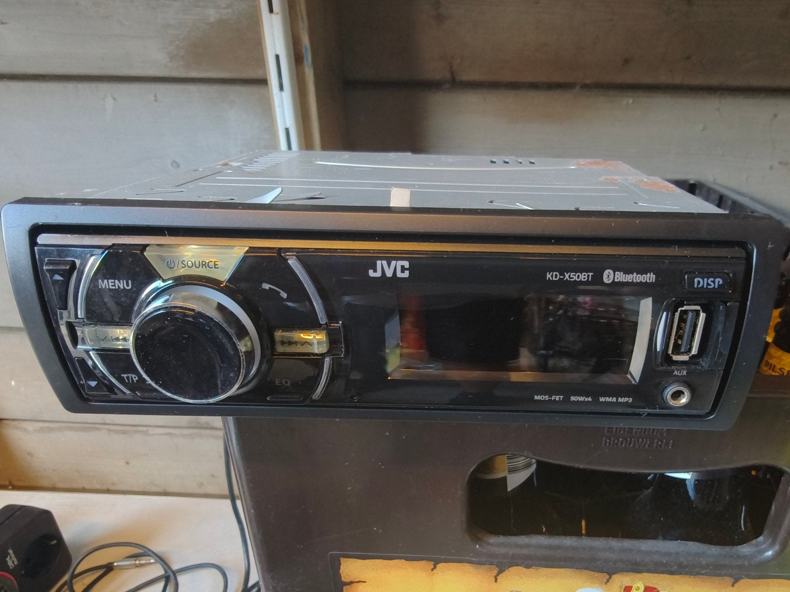 JVC KD-X50BT Autoradio met Bluetooth en USB, Auto diversen, Ophalen of Verzenden, Gebruikt