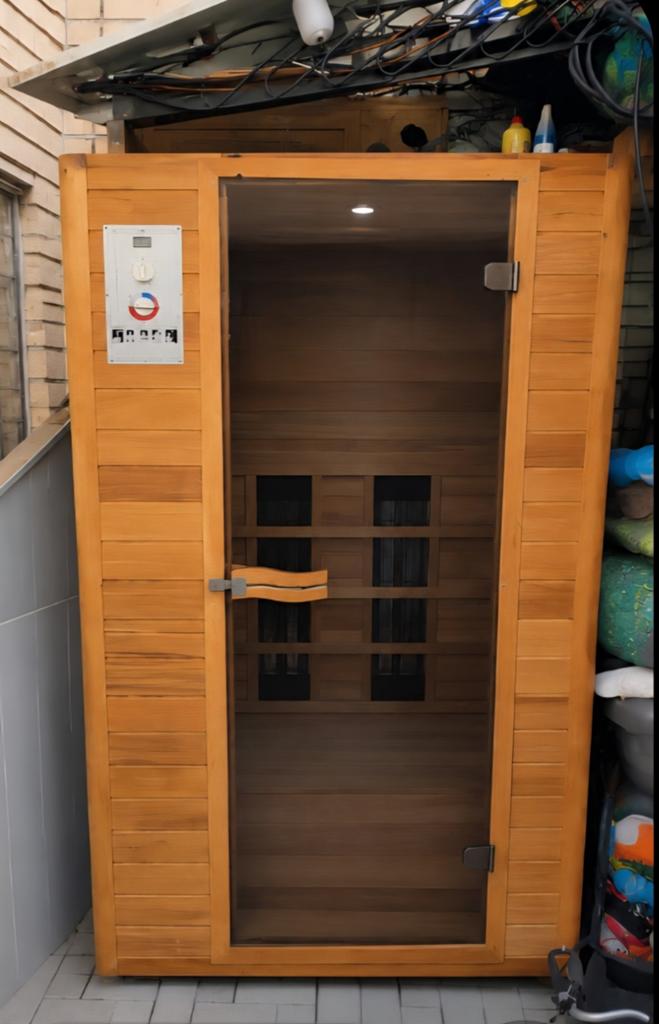Infarood cabine, Sport en Fitness, Sauna, Ophalen of Verzenden, Complete sauna