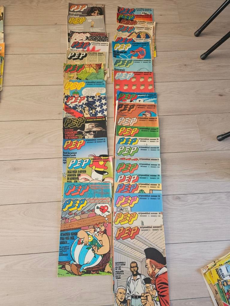 Pep boekjes uit 1975, Ophalen of Verzenden