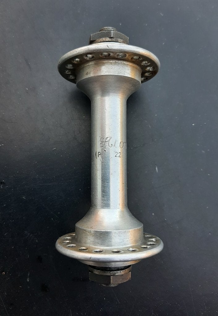 Oldtimer Retro Atom Aluminium Voornaaf 36 Gaats Jaren '60, Gebruikt, Racefiets, Oldtimer Retro Atom Aluminium Voornaaf 36 Gaats Jaren '60