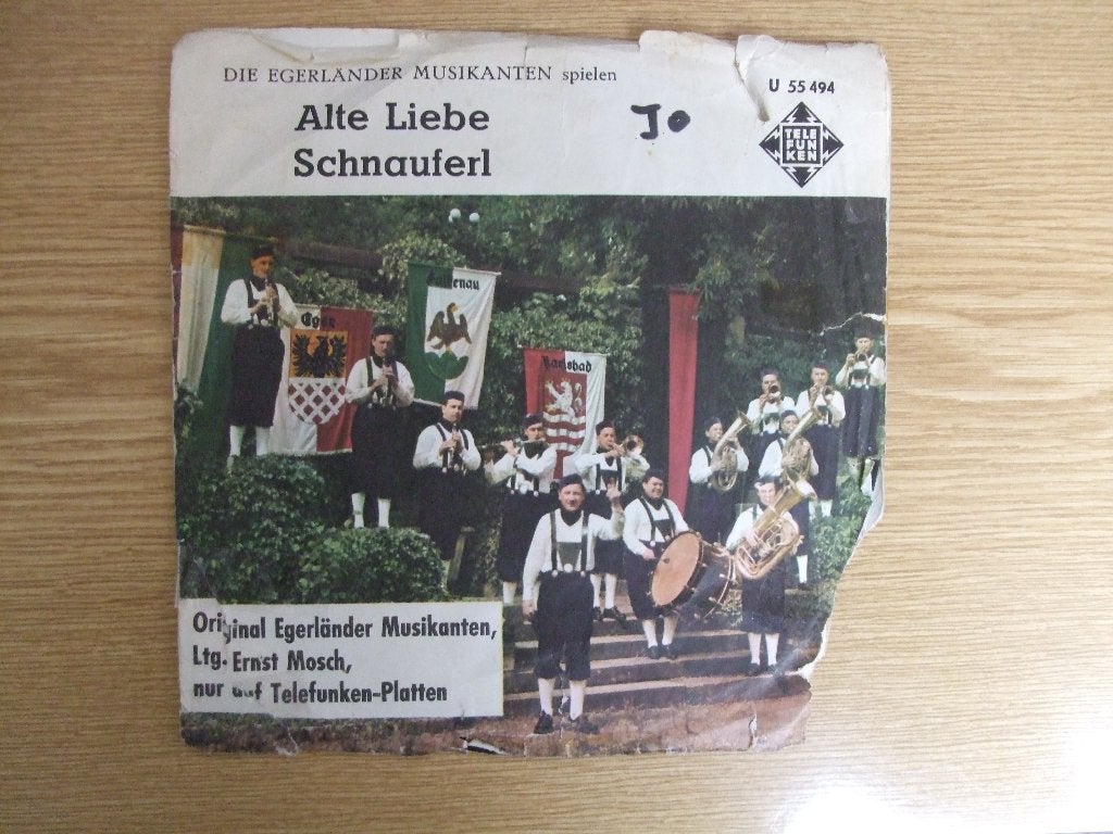 DIE EGERLANDER MUSIKANTEN & ERNST MOSCH    ALTE LIEBE /, 7 inch, Ophalen of Verzenden, Zo goed als nieuw, Pop