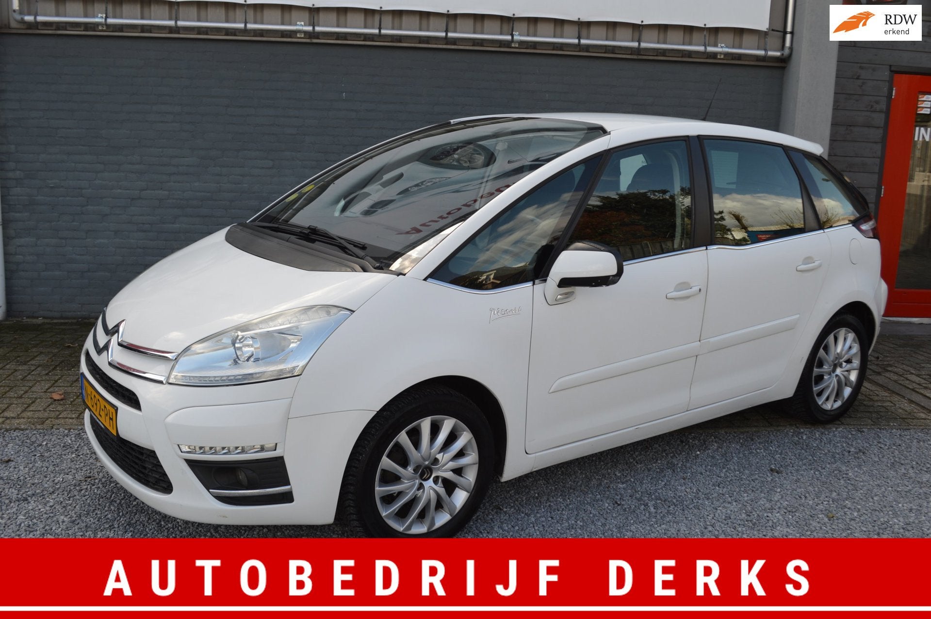 Citroen C4 Picasso 1.6 HDi Tendance Airco 5Drs PDC Navi Crui, Auto's, Voorwielaandrijving, Euro 5, Stof, Gebruikt