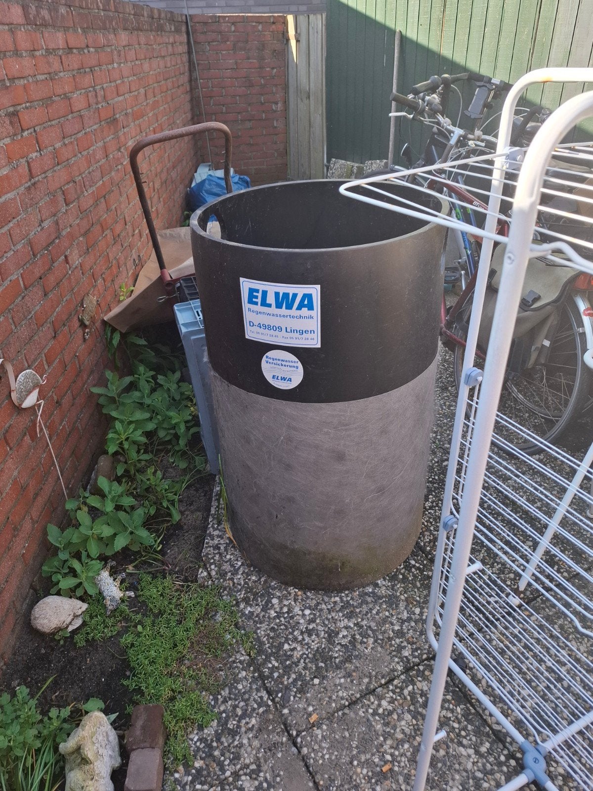 Regenwater filter voor een put, 150 liter of meer, Ophalen