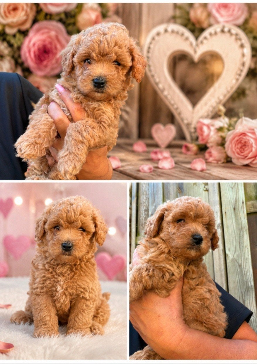 toy poedel, Dieren en Toebehoren, Honden | Niet-rashonden, Reu, 8 tot 15 weken, Parvo, Eén hond