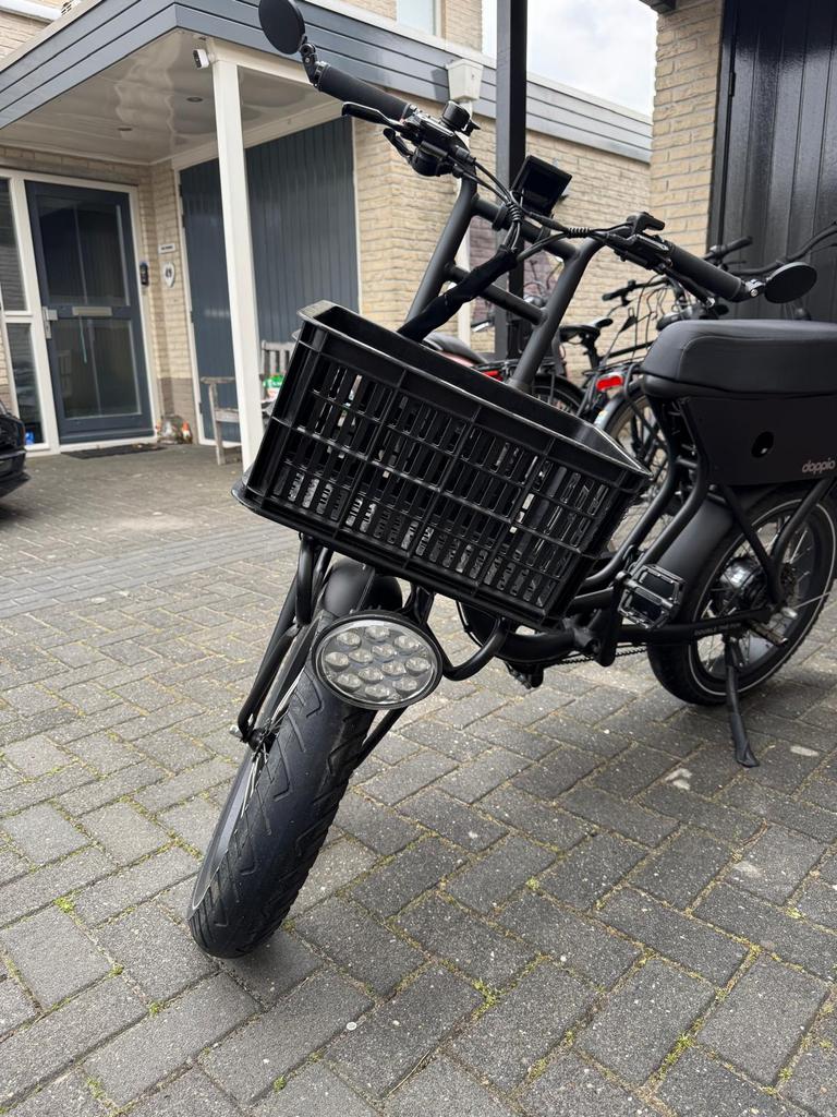 Doppio fatbike connented classico v4 1300 km zgan, Ophalen, Zo goed als nieuw, 50 km per accu of meer, Overige merken