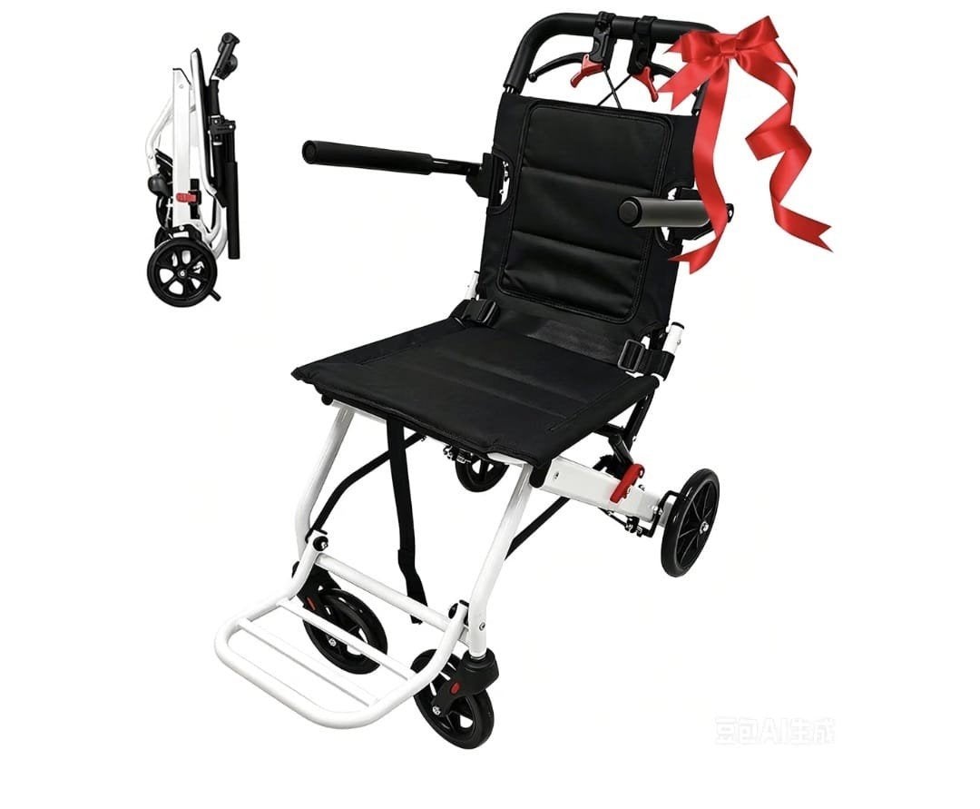 €125,- compacte rolstoel  nieuw!, Diversen, Ophalen, Inklapbaar, Nieuw, Duwrolstoel