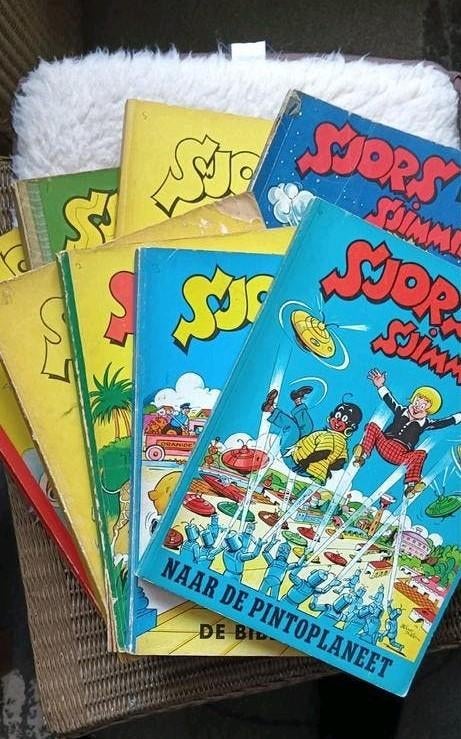Sjors en Sjimmie stripboeken - Diverse titels, Boeken, Meerdere stripboeken, Ophalen of Verzenden, Gelezen, Frans Piët