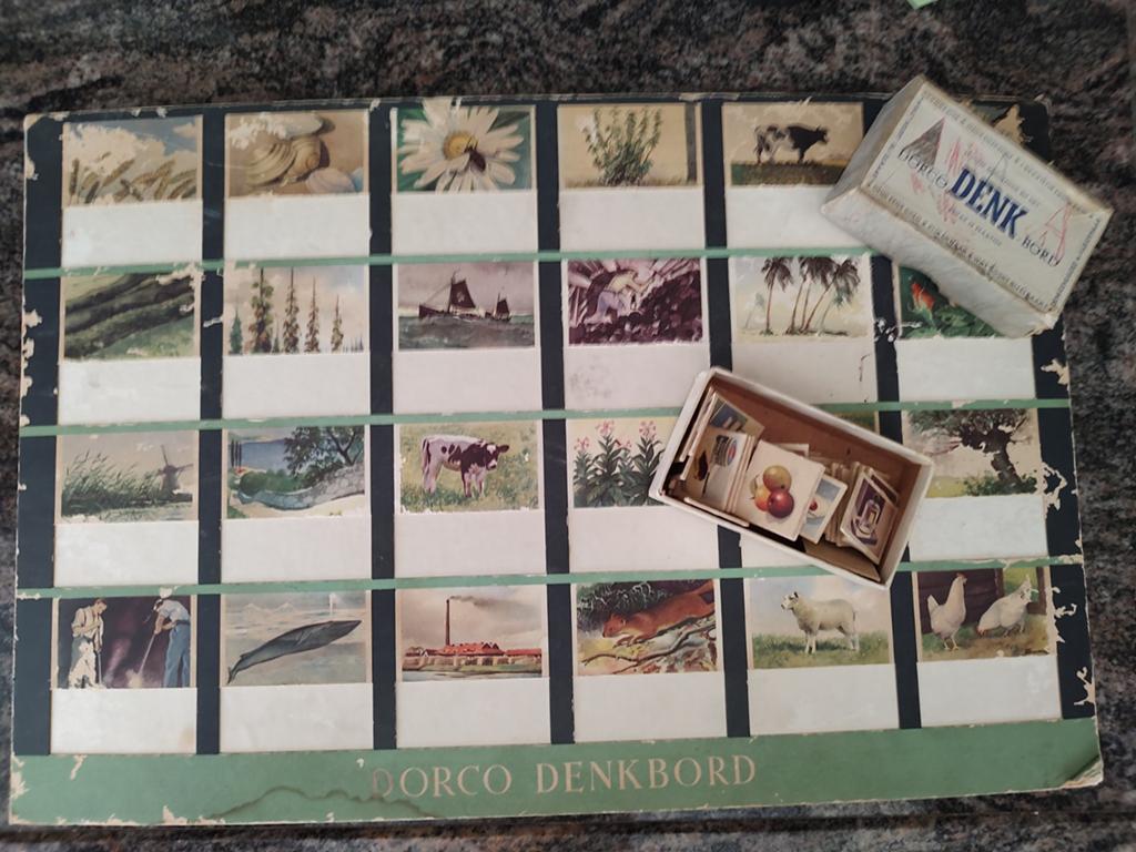 Dorco-Denkbord incl toebehoren, Ophalen of Verzenden