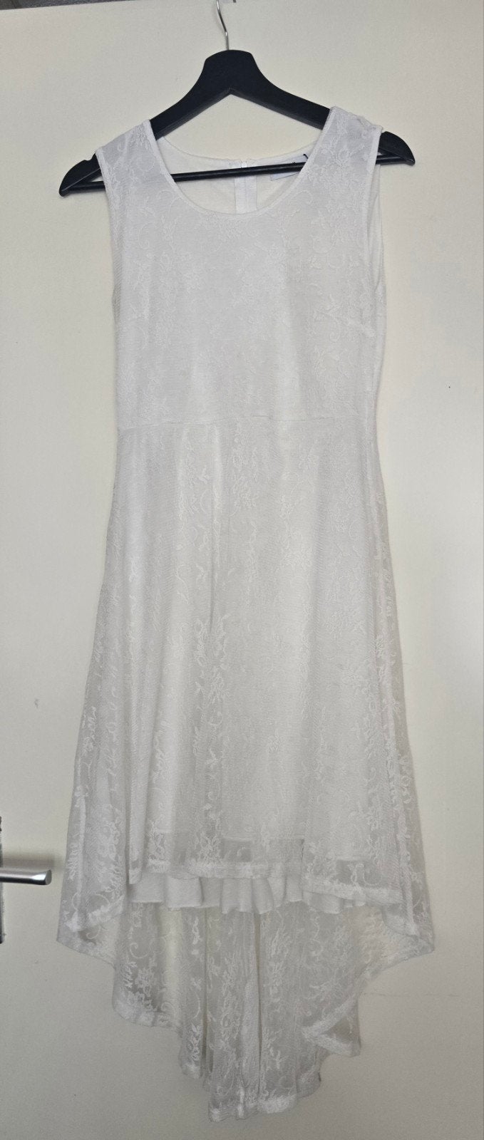 ADL Witte Kanten Jurk Maat M - Zo goed als nieuw, Kleding | Dames, Maat 38/40 (M), Wit, Ophalen of Verzenden, Zo goed als nieuw