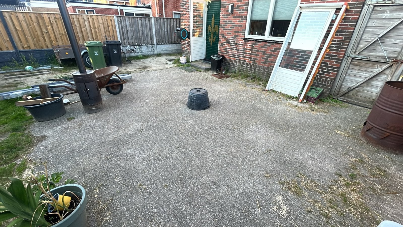 Gebruikte klinkers (waaltjes) voor tuin of oprit, Ophalen, Gebruikt, Klinkers, 10 m² of meer