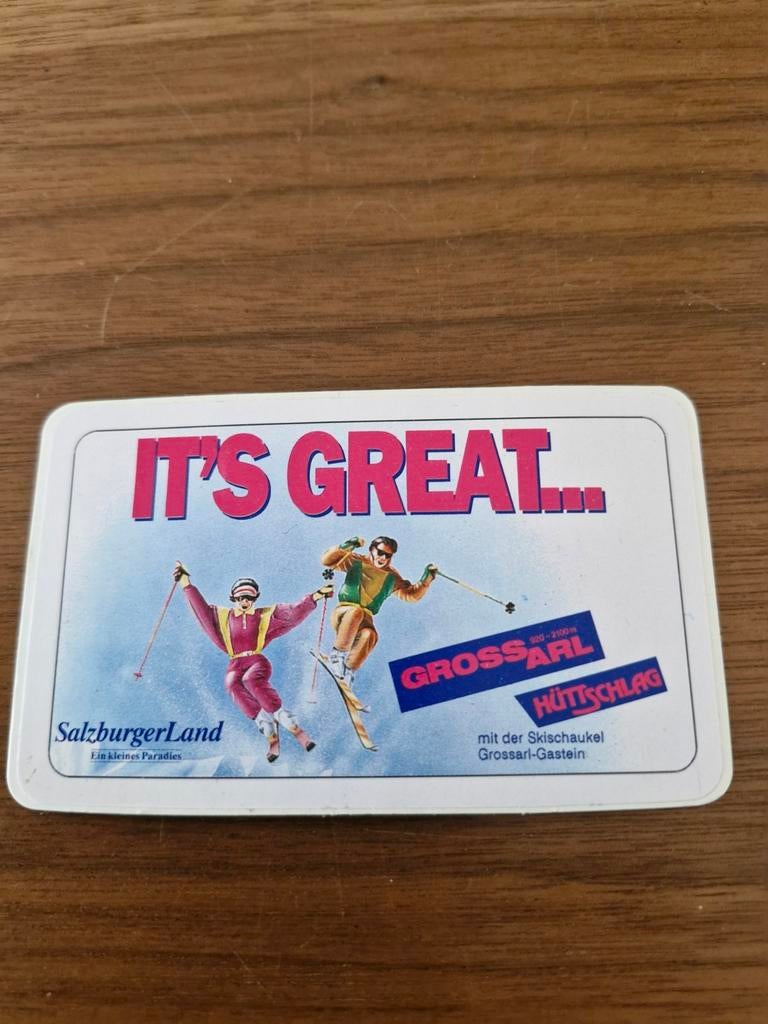 7777 Sticker It's Great SalzburgerLand, Ophalen of Verzenden, Zo goed als nieuw