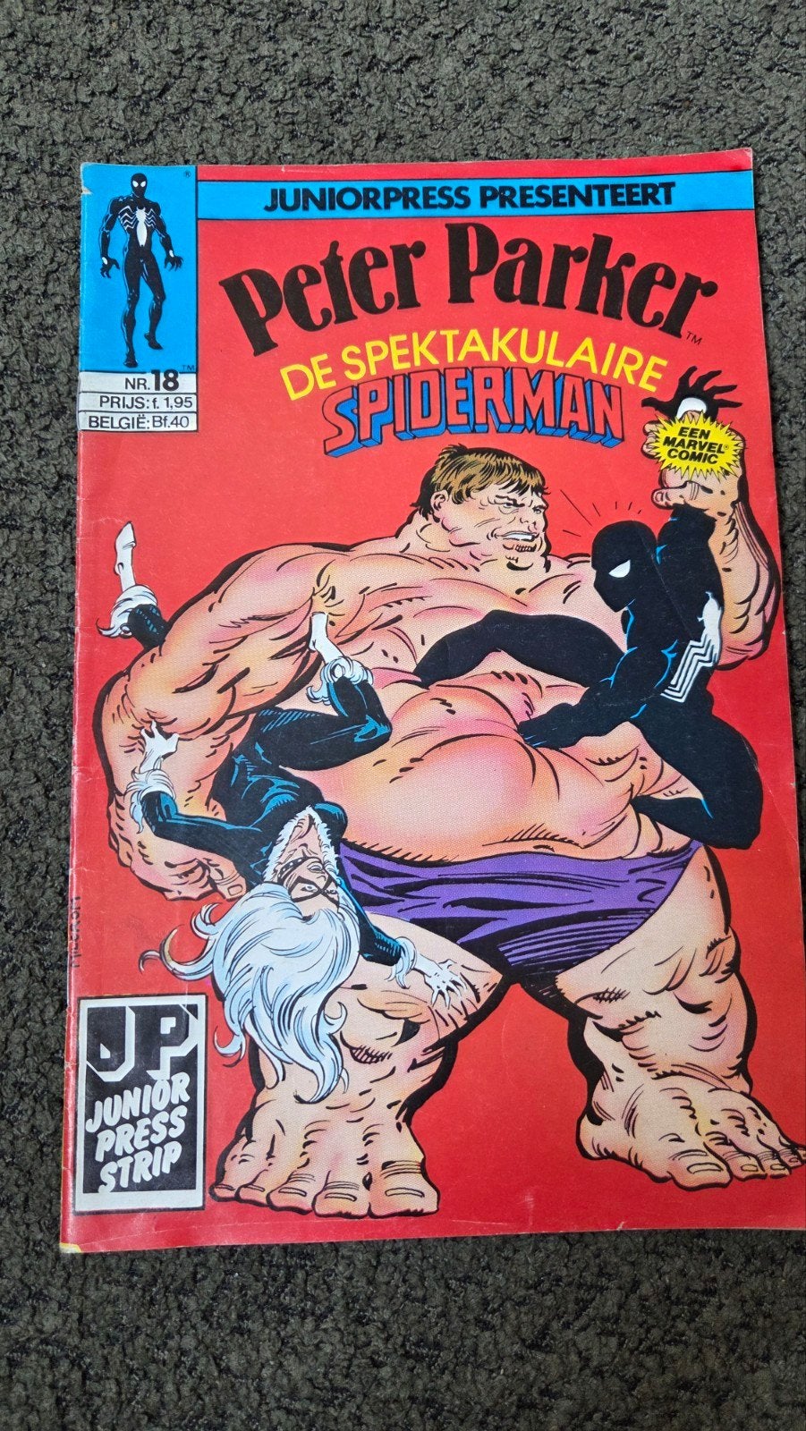 Peter Parker De Spektakulaire Spiderman Nr. 18, Gelezen, Marvel Comics, Eén stripboek, Ophalen of Verzenden