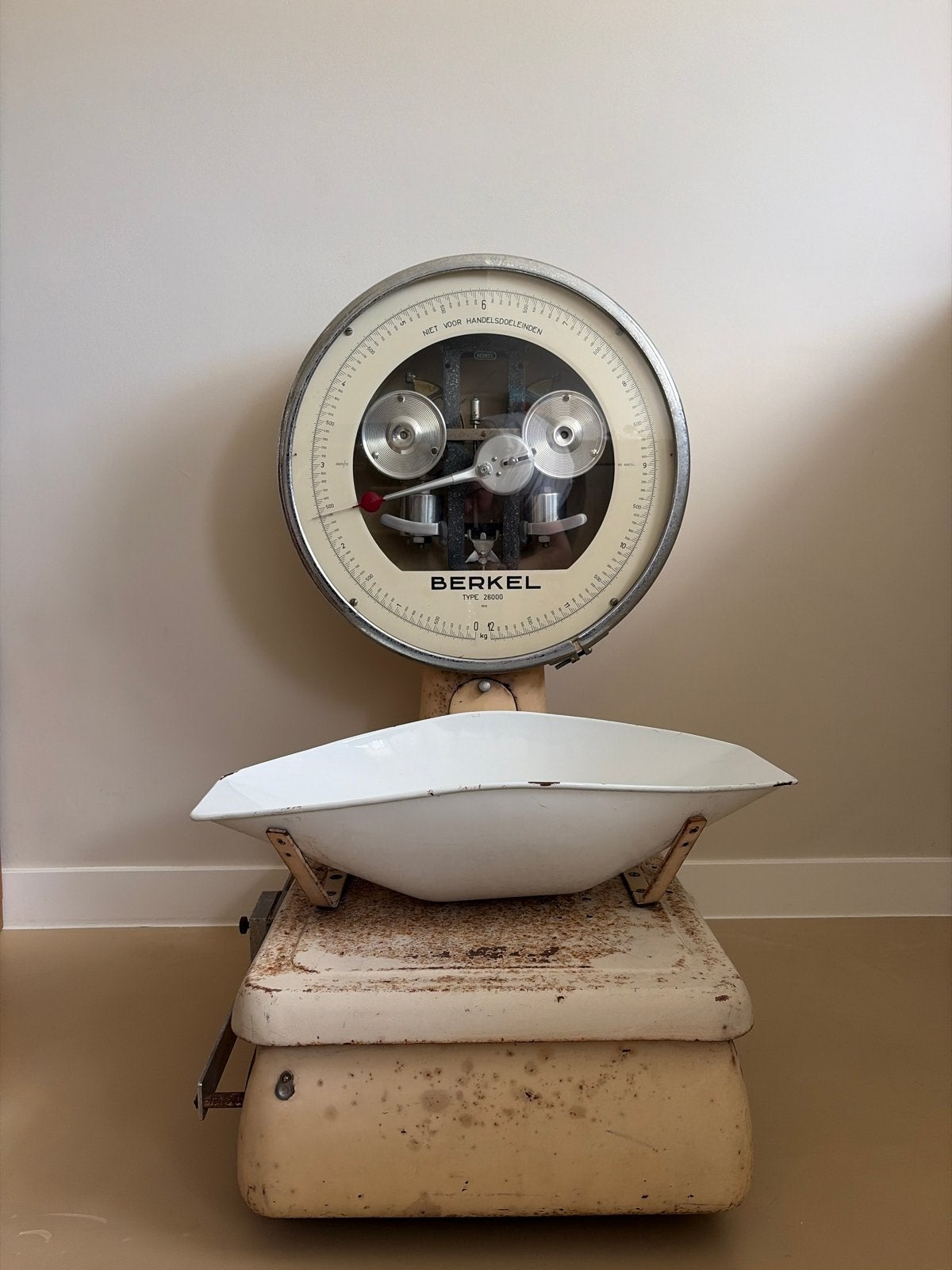 Antieke Berkel weegschaal - Type 26000 - Decoratief, Ophalen, Gebruikt, Overige typen, Minder dan 50 kg
